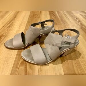 Eileen Fisher Tan Women's Sandals; Some Wear - See Photos